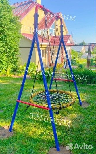 Коллекция. Качели-гнездо со стойками