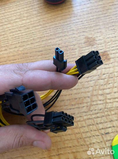 Переходник на видеокарту 6 pin на 8 pin