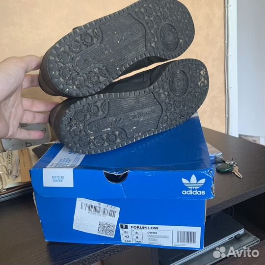 Кроссовки adidas forum low 8.5 us