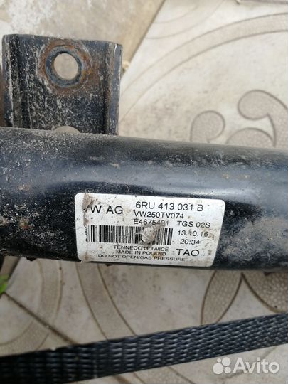 Стойка передняя на volkswagen polo