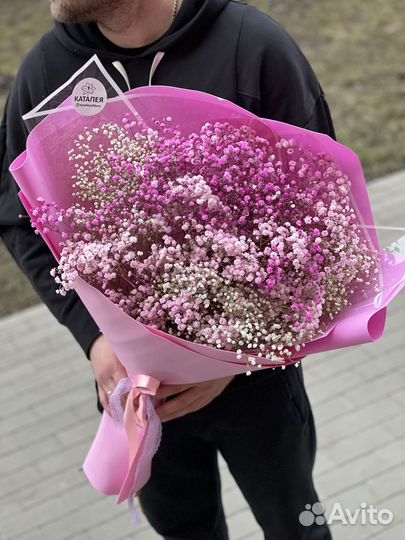 Букет из гипсофилы