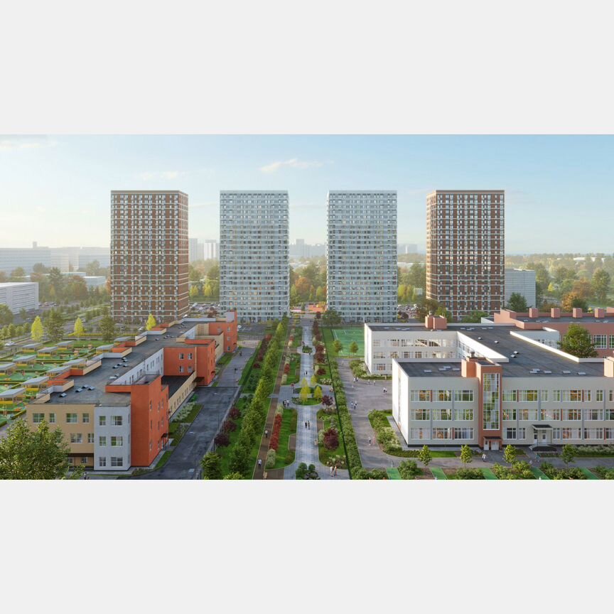 1-к. квартира, 36,1 м², 13/23 эт.