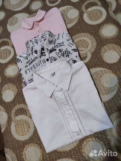 Рубашка (блузка) школьная