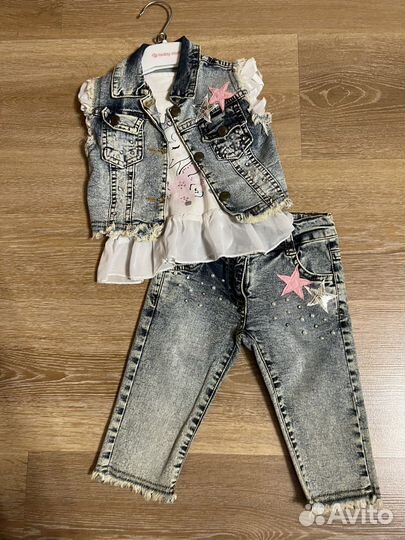 Костюм джинсовый