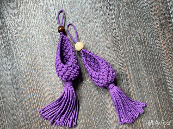 Кармашек для мелочей (макраме)