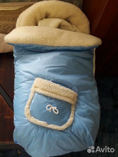 Конверт теплый для новорожденного