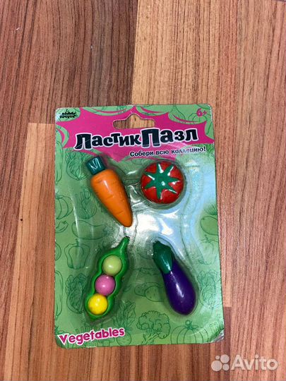 Ластик пазл фигурки