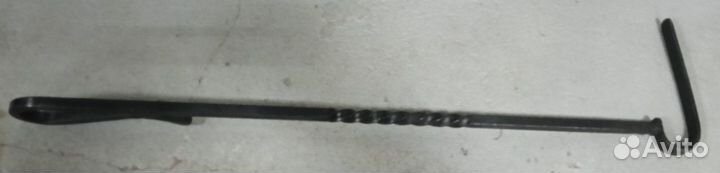 Кочерга для мангала или камина кованая