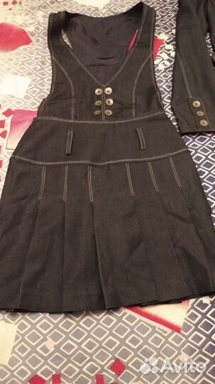 Костюм тройка подростковый для девочки, новый