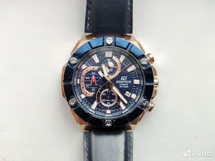 Наручные часы casio EFR-569BL-2A, цвет синий