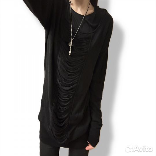 Авангардный свитер rick owens type