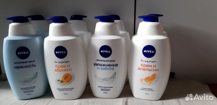 Бронь. Гель для душа nivea. Новые