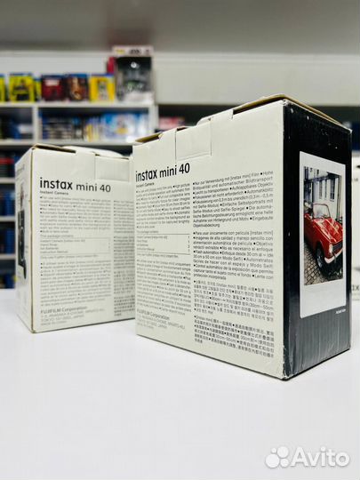 Фотоаппарат моментальной печати instax Mini 40