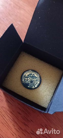 Значок, Цех Железнодор. трансп. ммк 75 лет, 2006г