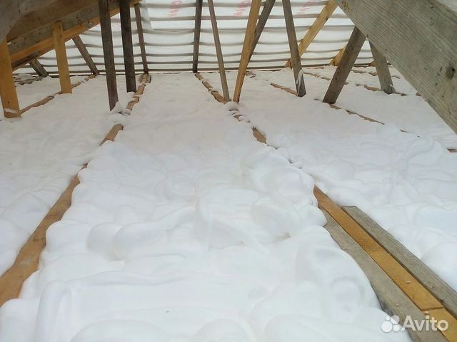 Утепление Пеноизолом / Пенополиуретаном ППУ