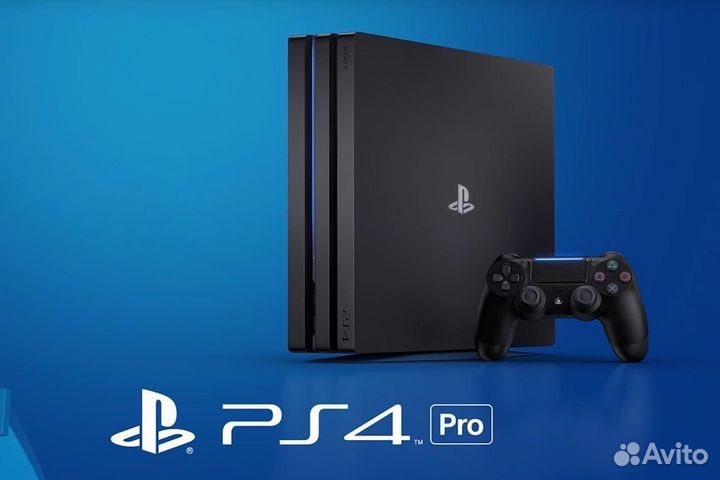 Sony PS4 Pro + 200 Игр