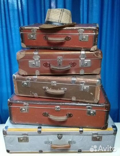 Винтажные чемоданы более 222 :)