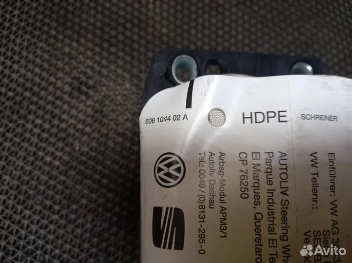 Подушка безопасности пассажира volkswagen jetta