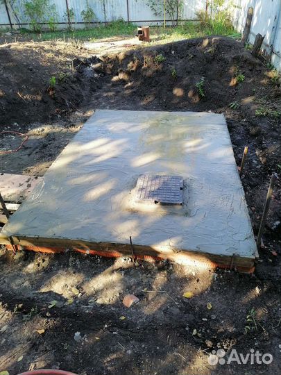 Септик ручная работа под ключ