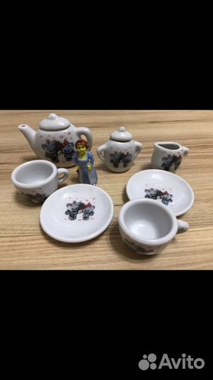 Мини фарфоровый сервиз