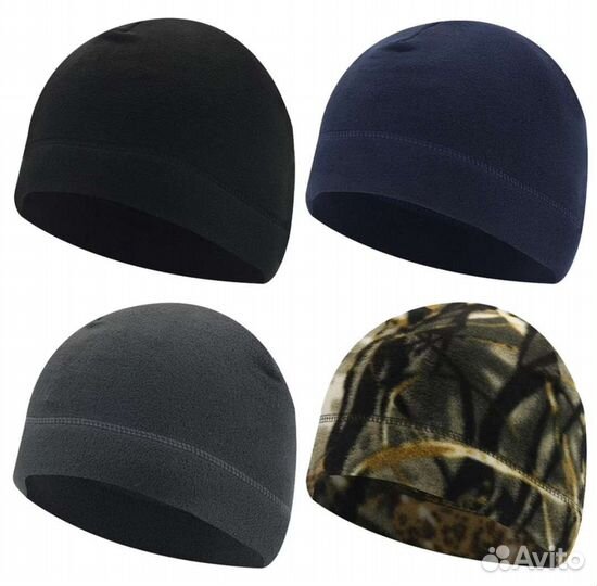 Шапка флисовая тактическая и шарф труба