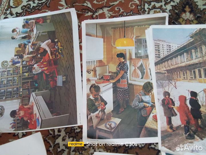 Детские плакаты СССР много