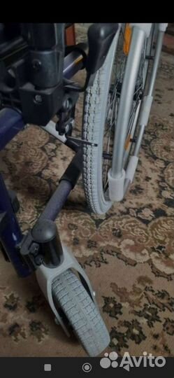 Инвалидная коляска складная бу