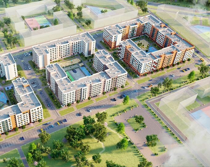 1-к. квартира, 38 м², 5/7 эт.