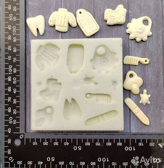 Набор силиконовых форм (молд)