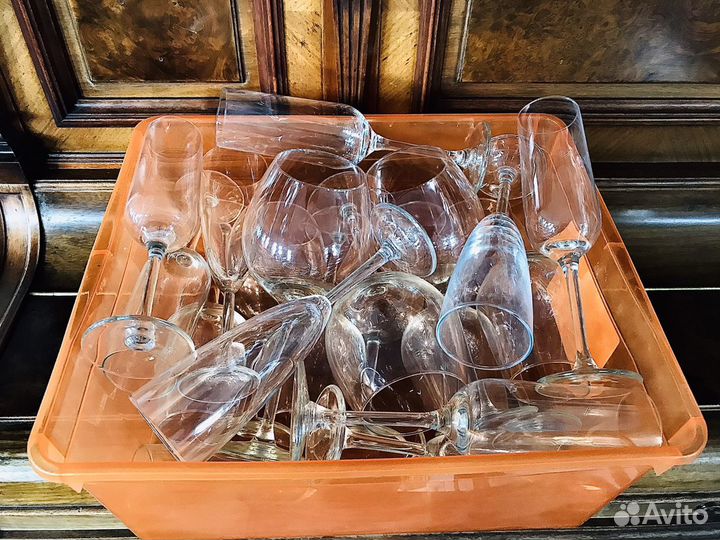 Рюмки фужеры бокалы