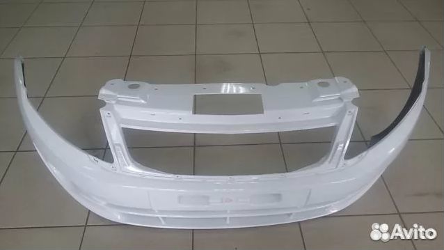 Бампер на гранту под птф Цвет Белое облако