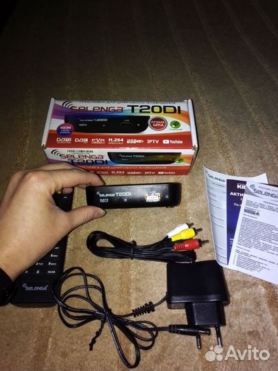 Приставка для тв selenga t20d