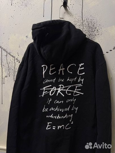 Худи Madness x Carhartt Rare Black Logo Оригинал