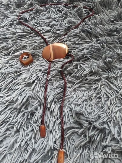 Ковбойский галстук. Кольцо