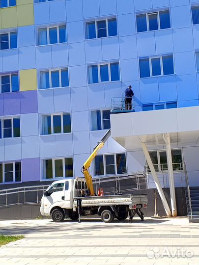 Аренда и услуги телескопической автовышки, 200 кг, 10 м