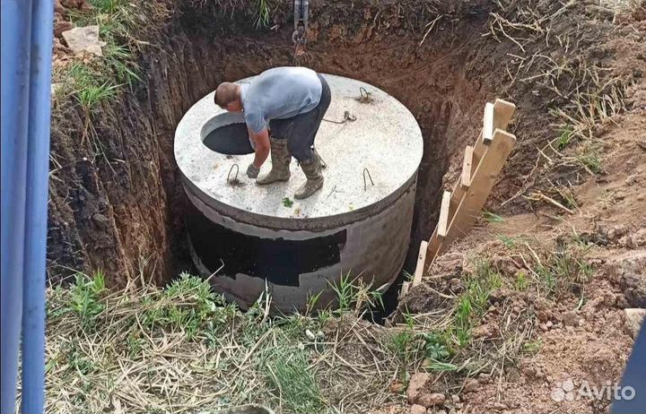 Жб Кольца.Бурение колодцев и септиков под ключ