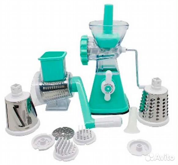 Кухонный комбайн 10 в 1, 10 насадок