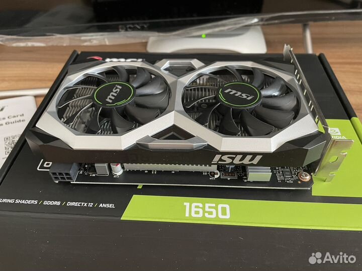 Видеокарта gtx 1650 msi
