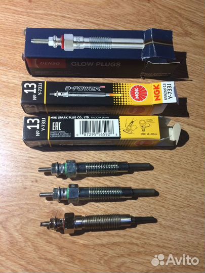 Свечи накаливания Denso