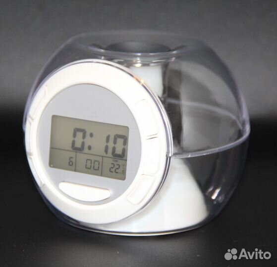 Светящийся будильник со звуками природы