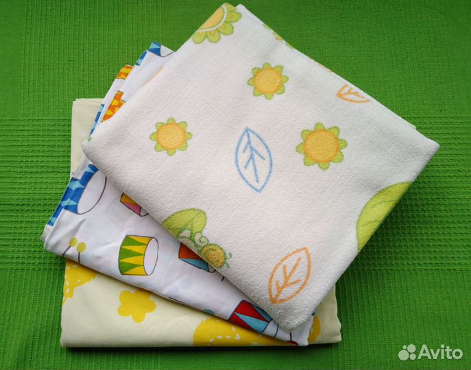 Одеяло байковое детское и 2 пододеяльника