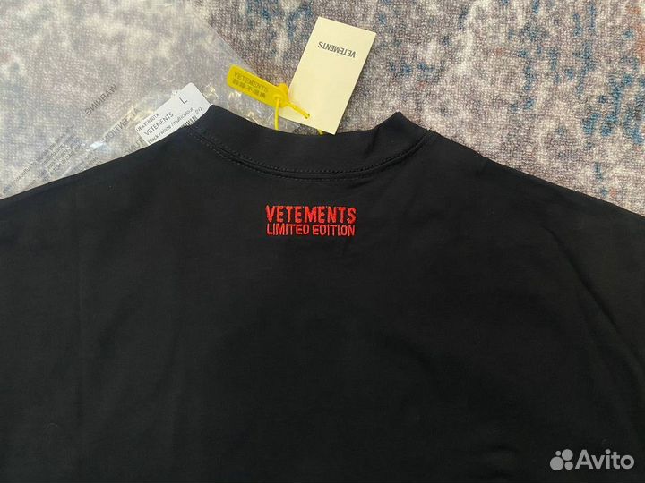 Футболка vetements rammstein