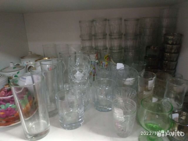 Стаканы, фужеры,стопки