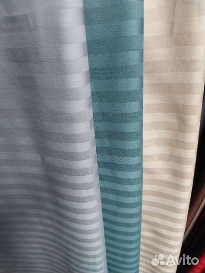 Комплект белья из страйп сатина премиум