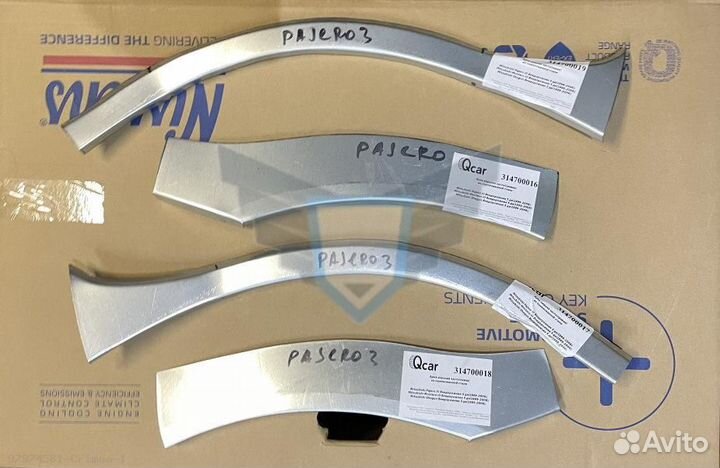 Арка правая (верх. часть) Mitsubishi Pajero 3 1999-2006