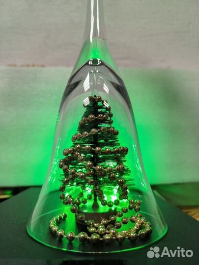 Бокалы для шампанского большие 4 шт