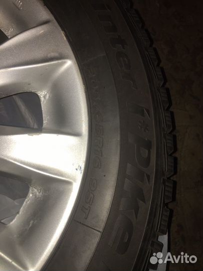 Колеса шины диски зима шипы ниссан теана