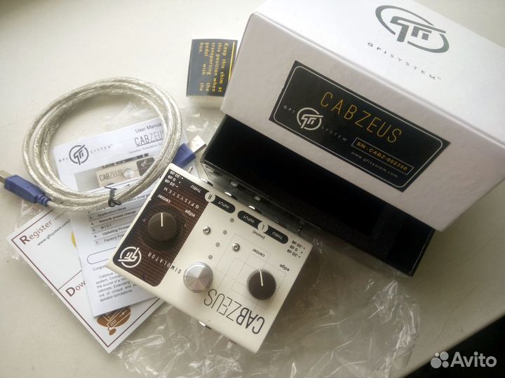 GFI System Cabzeus Stereo Speaker Simulator & DI