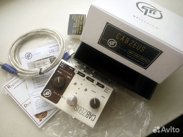 GFI System Cabzeus Stereo Speaker Simulator & DI