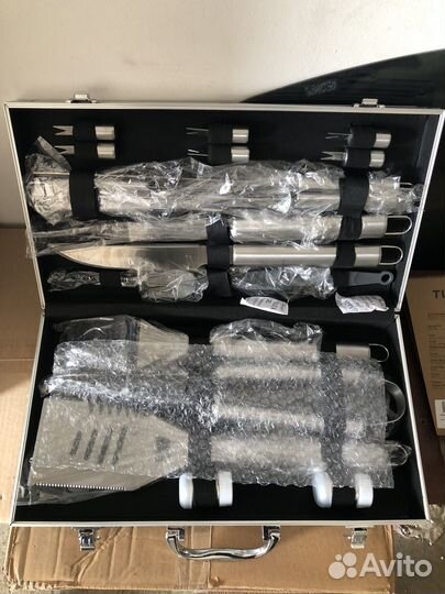 Набор для гриля и барбекю в кейсе